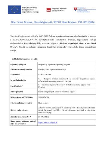 Riešenie migračných výziev